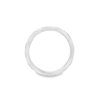 18kt White Gold Natural Round Diamond Eternity Ring (0.65ct)