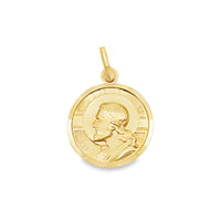 18kt Yellow Gold Italian Made Christ Head Charm (3.55g)