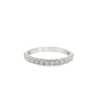 18kt White Gold Diamond Prong Set Ring (0.37ct)