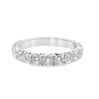 18K White Gold Diamond Wedding Ring (1.29ct)