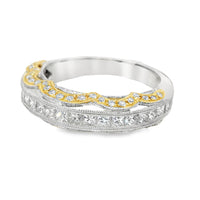 18kt WY Gold Diamond Vintage Ring (0.82ct)