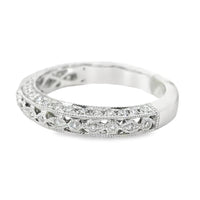 18kt White Gold Diamond Vintage Ring (0.44ct)
