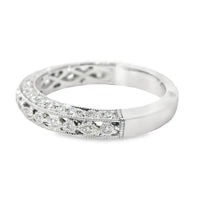18kt White Gold Diamond Vintage Ring (0.44ct)