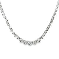 18kt White Gold Natural Diamond Necklace (3.23ct)