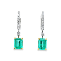 Colored Stone Earring