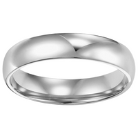 Precious Metal (No Stones) Wedding Band
