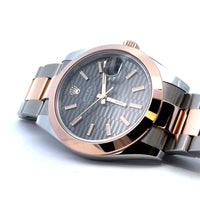 Rolex DateJust 41mm Two-Tone Slate Motif Dial 126301 w/Box & Papers (2024)