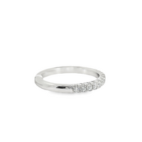 18kt White Gold Diamond Prong Set Ring (0.37ct)