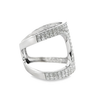 18kt White Gold Natural Round Diamond Ring (1.47ct)