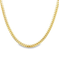 14kt Yellow Gold 24" 4.0mm Cuban Link Chain (29.5g)