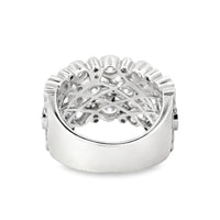 18kt White Gold Natural Diamond Geometric Ring (2.44ct)