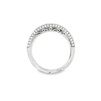 18kt White Gold Diamond Channel Set Ring (0.91ct)