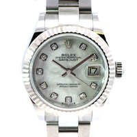 Rolex Lady DateJust 28mm MOP Diamond Dial 279174 w/Box & Papers (2024)