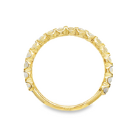 14kt Yellow Gold Lab-Grown Round Diamond Wedding Ring (.85ct)