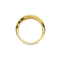 18kt Yellow Gold Natural Round Diamond Wedding Ring (.41ct)
