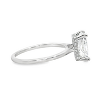 18kt White Gold Radiant Diamond Engagement Ring (2.12ct)