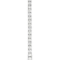 18kt White Gold Lab-Grown Diamond Dennis Bracelet (4.19ct)