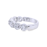 Diamond Wedding Bands - Women