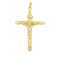 14kt Yellow Gold Italian Made Crucifix (1.43g)