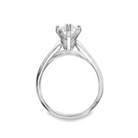 14kt White Gold Lab-Grown Marquise Diamond Engagement Ring (1.51ct)