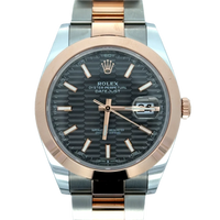 Rolex DateJust 41mm Two-Tone Slate Motif Dial 126301 w/Box & Papers (2024)