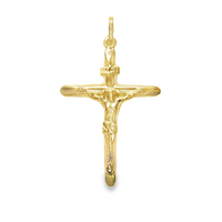 14kt Yellow Gold Italian Made Crucifix Charm (1.42g)