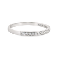 Diamond Wedding Bands - Women