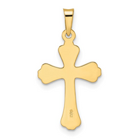 14kt Yellow Gold Ornate Cross Pendant (.90g)