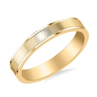 Precious Metal (No Stones) Wedding Band