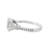 18kt White Gold Natural Radiant Diamond Engagement Ring (1.53ct)