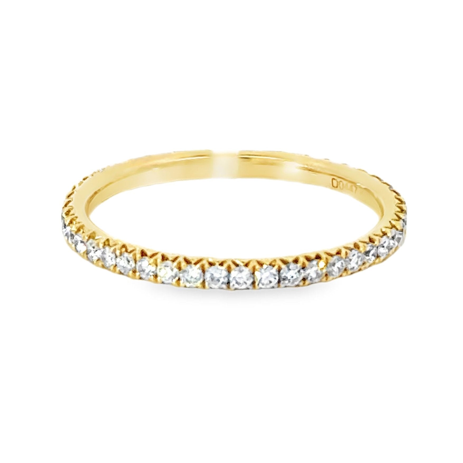 18kt Yellow Gold Diamond Eternity Wedding Ring (0.45ct) – Martin & Martin 18kt Yellow Gold Diamond Eternity Wedding Ring (0.45ct) – Martin & Martin