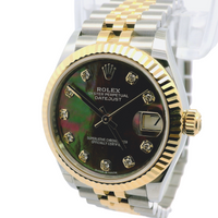 Rolex Lady-Datejust 31mm Two-Tone MOP Diamond Dial 278273 w/Box & Papers (2025)