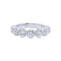 Diamond Wedding Bands - Women