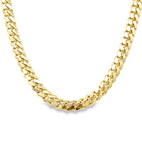 14kt Yellow Gold 24" 6mm Cuban Link Chain (66.2g)