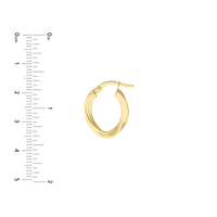 14kt Yellow Gold Small Hoop Earrings