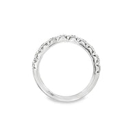 18kt White Gold Diamond French Pave Ring (1.31ct)