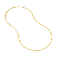 14kt Yellow Gold 2.7 18 Valentino Chain