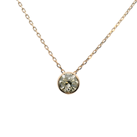 18kt Rosé Gold Natural Diamond Solitaire Pendant (0.23ct)
