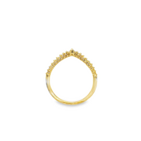18kt Yellow Gold Natural Round Diamond Wedding Ring (.28ct)