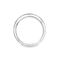 18kt White Gold Natural Round Diamond Wedding Ring (.14ct)