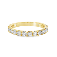 14kt Yellow Gold Lab-Grown Round Diamond Wedding Ring (.95ct)