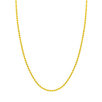 14kt Yellow Gold 2.7 18 Valentino Chain