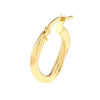 14kt Yellow Gold Small Hoop Earrings