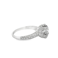 18kt White Gold Natural Round Diamond Engagement Ring (1.97ct)