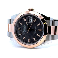 Rolex DateJust 41mm Two-Tone Slate Motif Dial 126301 w/Box & Papers (2024)