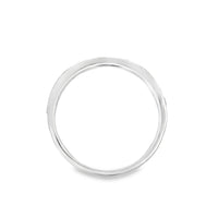 18kt White Gold Diamond Prong Set Wedding Ring (0.49ct)