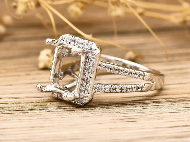 Diamond Semi-Mount Rings