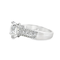 18kt White Gold Lab-Grown Round Diamond Engagement Ring (4.47ct)