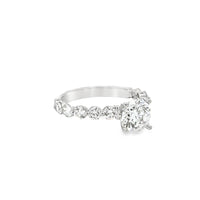 18kt White Gold Lab-Grown Round Diamond Engagement Ring (2.23ct)