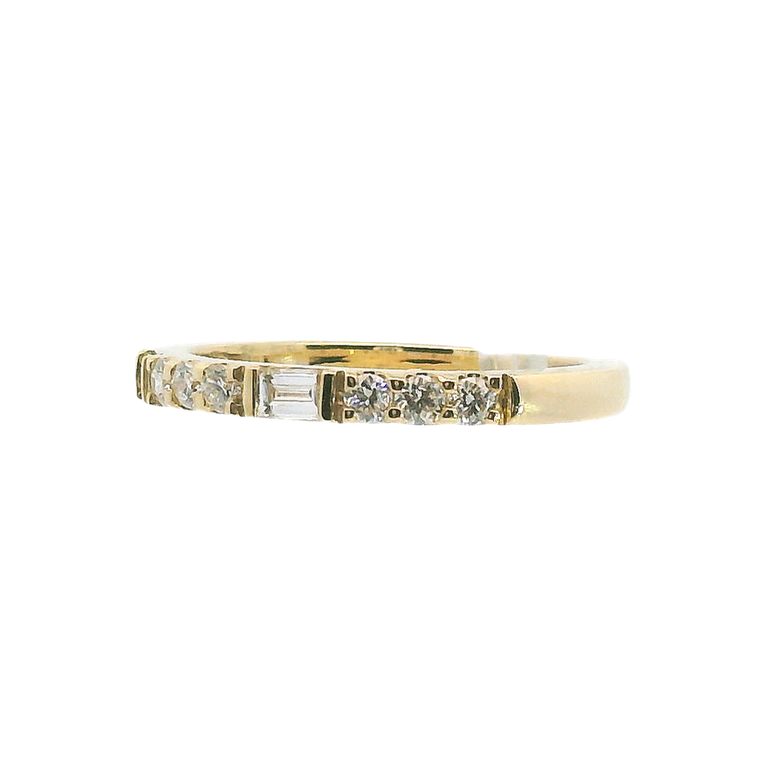 Diamond Wedding Bands  -  Women